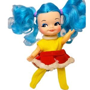 1969 Vintage Remco Sally Skater Finger Ding Puppet Doll